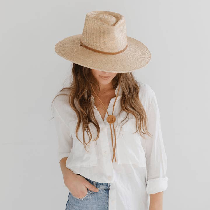 Gigi Pip - Wholesale Straw Hat - Women's - River Guatemalan Palm