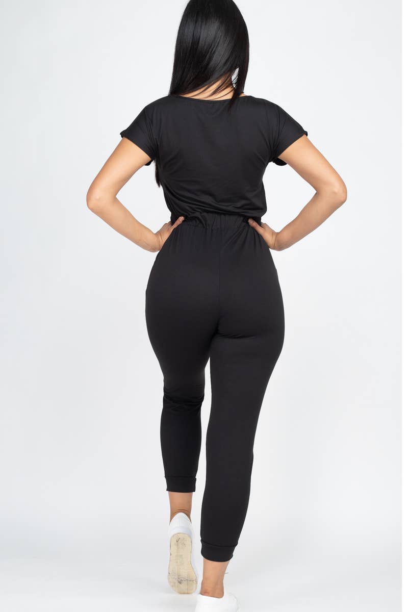 CAPELLA APPAREL – Großhandel Jumpsuit – Damen – Jumpsuit mit zwei Wege-Schultern und Kordelzug30