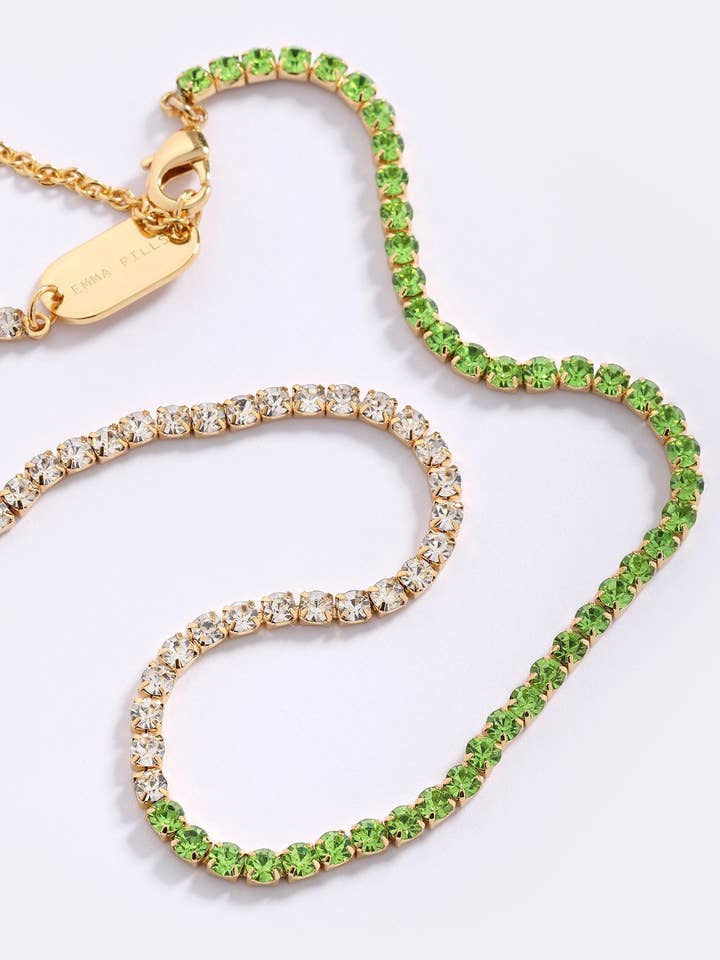 HALVGRÖN DISCO CHOKER för wholesale av EMMA PILLS