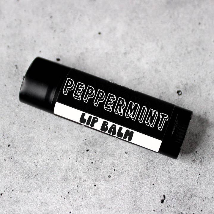 Peppermint Vegan Lip Balm | Cruelty Free Skincare (Copy for wholesale by Cosmically Misplaced