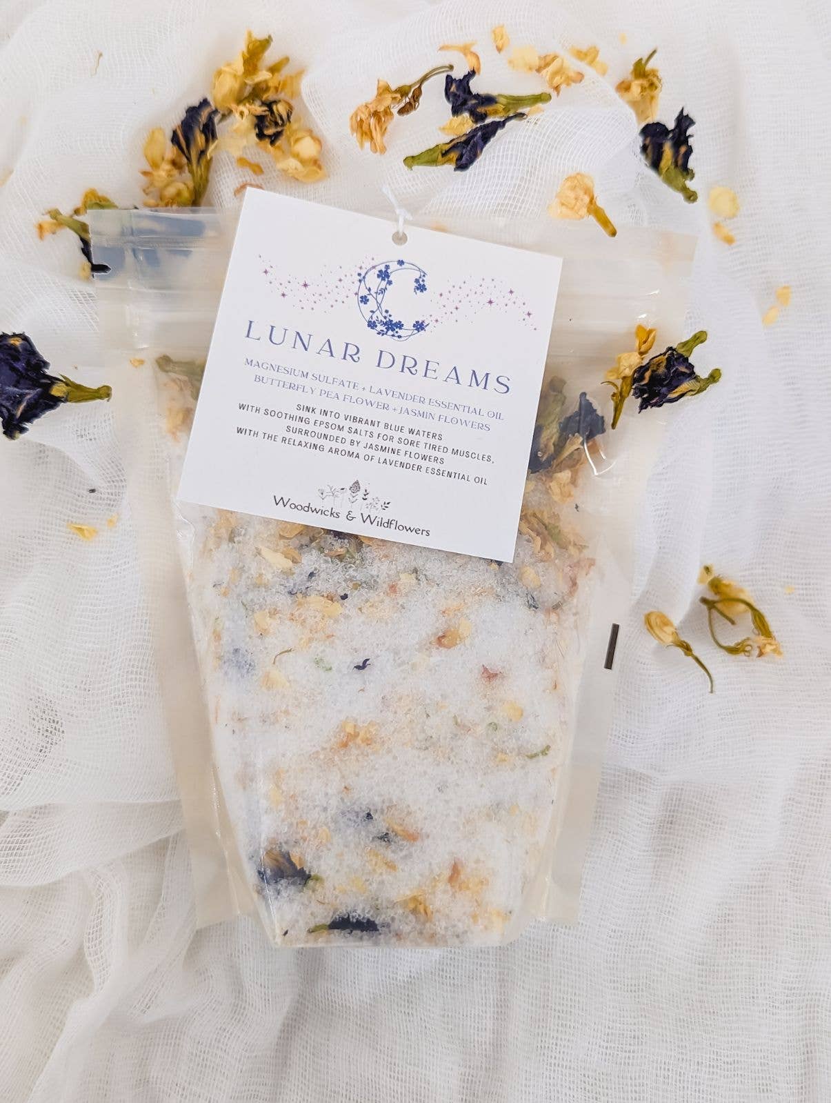 Woodwicks & Wildflowers - Wholesale Bath Soak/Milk - Lunar Dreams Bath Soak0