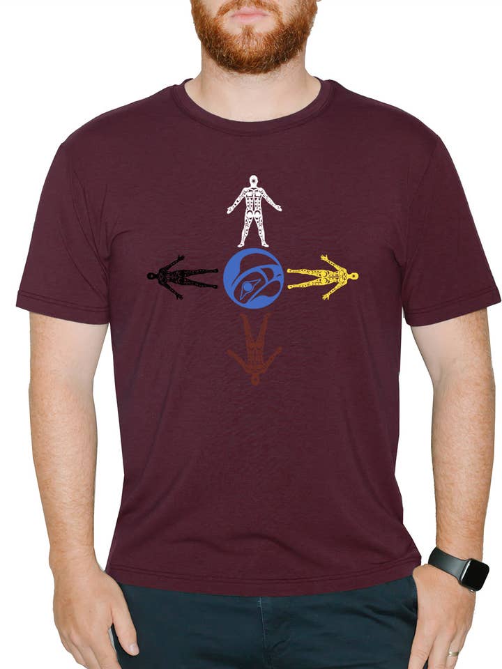 T-shirt homme - RHV 4Directions pour la vente par Nominou Designs