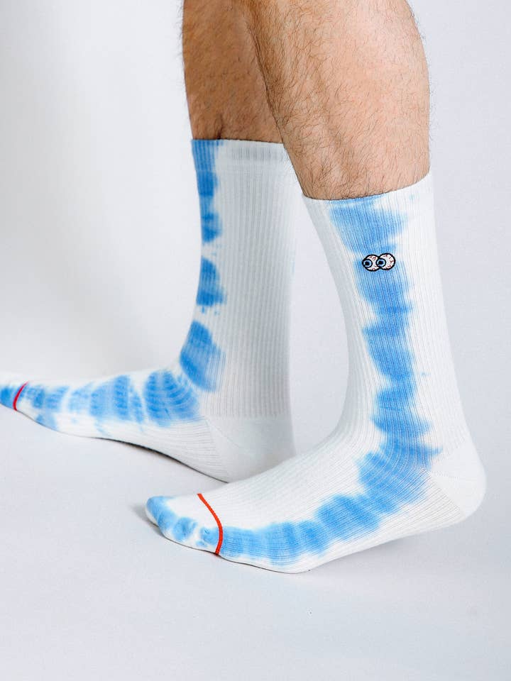 Beholder Mens Peepers Crew Sock for wholesale by Tailored Union