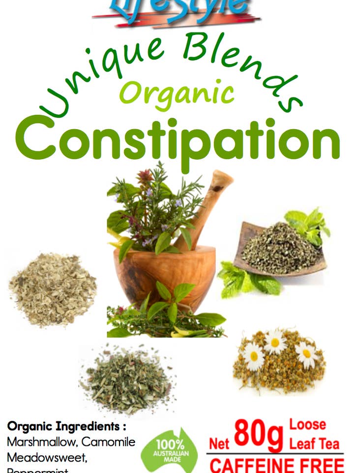 Mélange de thé à base de plantes contre la constipation pour la vente par Australian Tea House