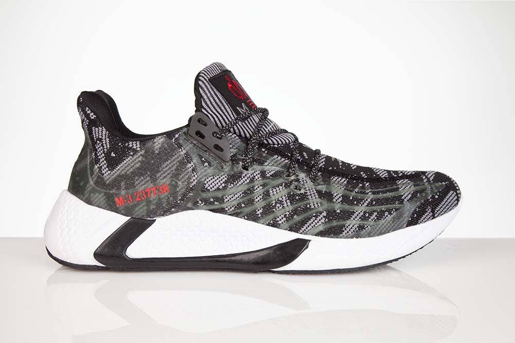 Grå MEMFitness M-3 Aspire träningsskor med vit sula för wholesale på Faire3