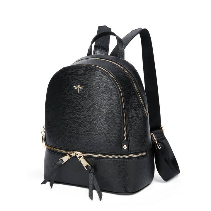 Leather Backpack C'iel Terry Black for wholesale by C'iel