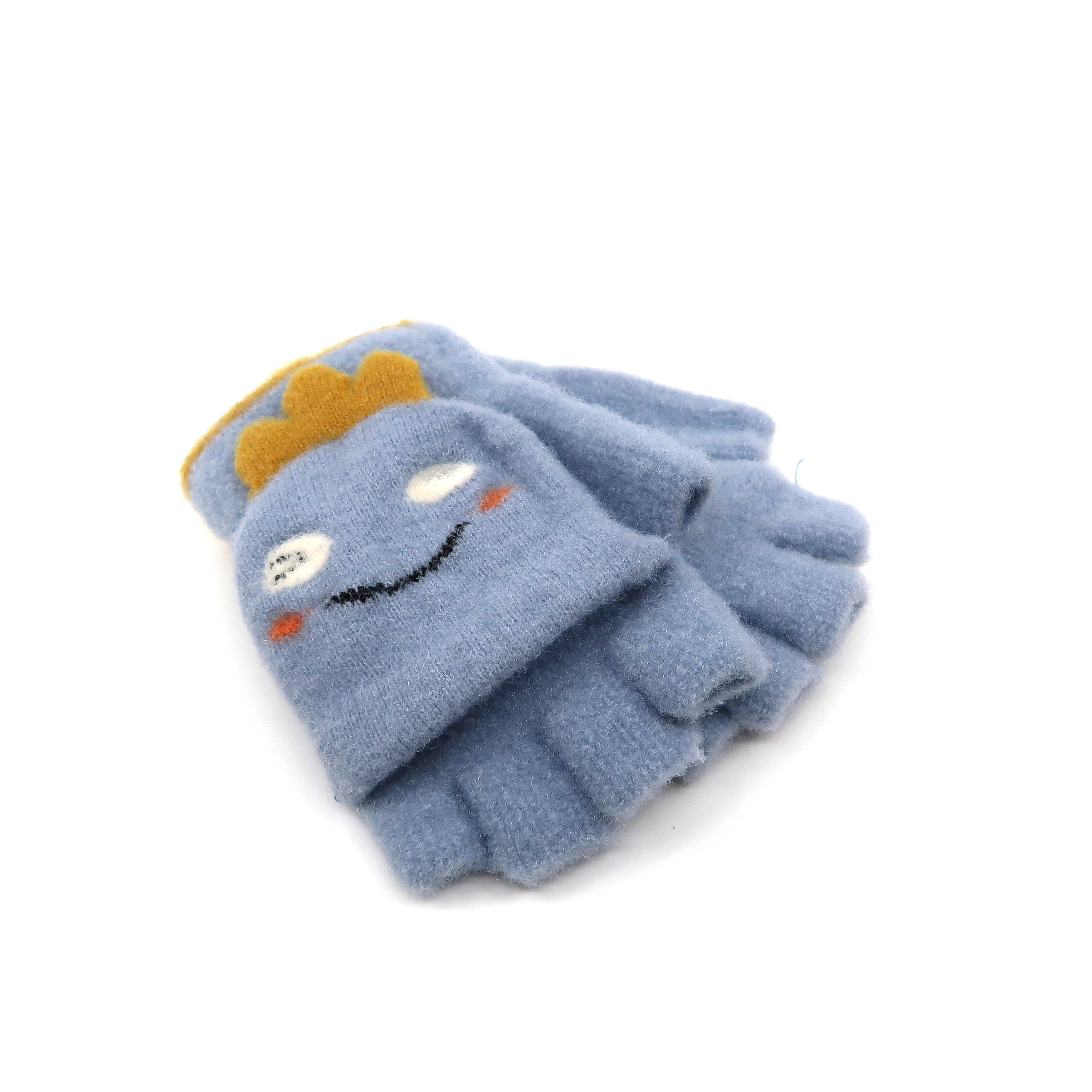 ASSORTED Kids Dino Knitted Glove GE103-2 (12PAIR) for wholesale on Faire4