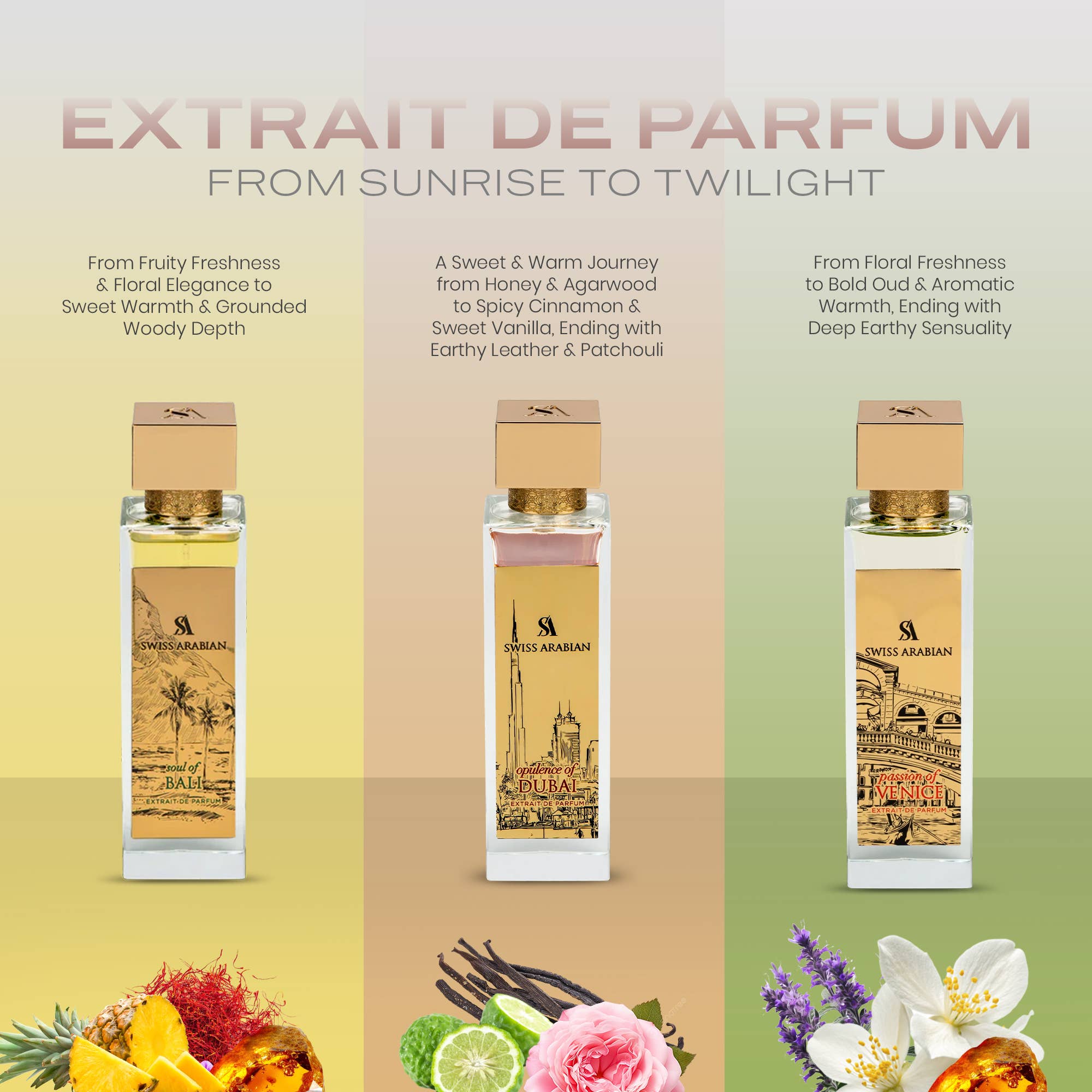 SWISS ARABIAN - Wholesale Perfume/Eau de Toilette - Swiss Arabian Opulence of Dubai Luxury EDP for Unisex 100ml3