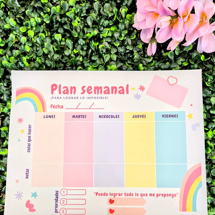 Weekly Planner (Spanish and English Editions) for wholesale by Fui Fuío by Ktna