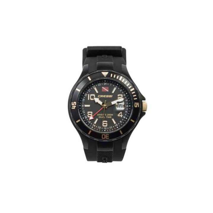 Swimcore - Venta al por mayor Reloj de pulsera - Hombre - Reloj de buceo | Cressi Traveller Dual Time1