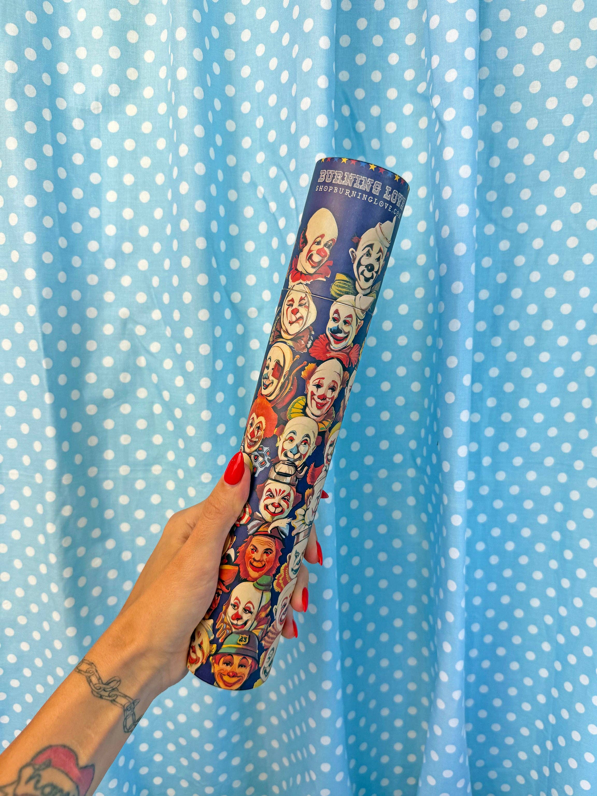 A Shop of Things - Vente Allumettes - Allumettes Cylindriques XXL Clown5