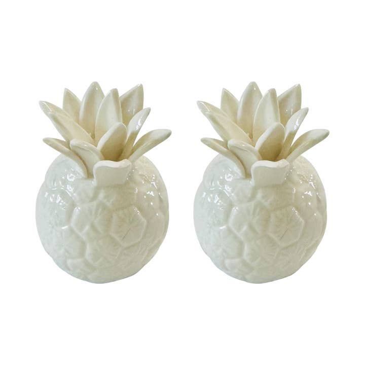 Fox Run Brands - Vente Ensembles salière et poivrière - Ensemble de 2 mini salières et poivrières ananas Fox Run