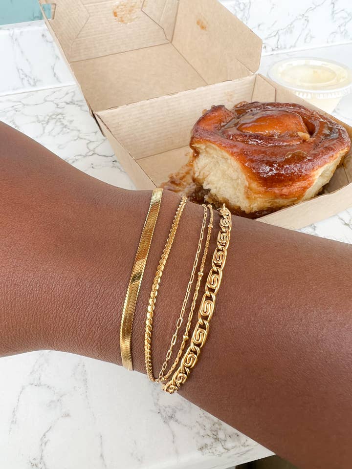 Bracelet à chevrons pour la vente par 24th & Gold