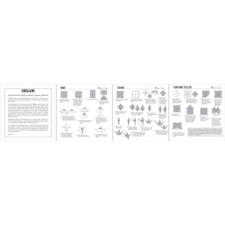 Peter Pauper Press - Wholesale Origami/Kirigami Paper - Origami Paper Washi Patterns (500 Sheets)