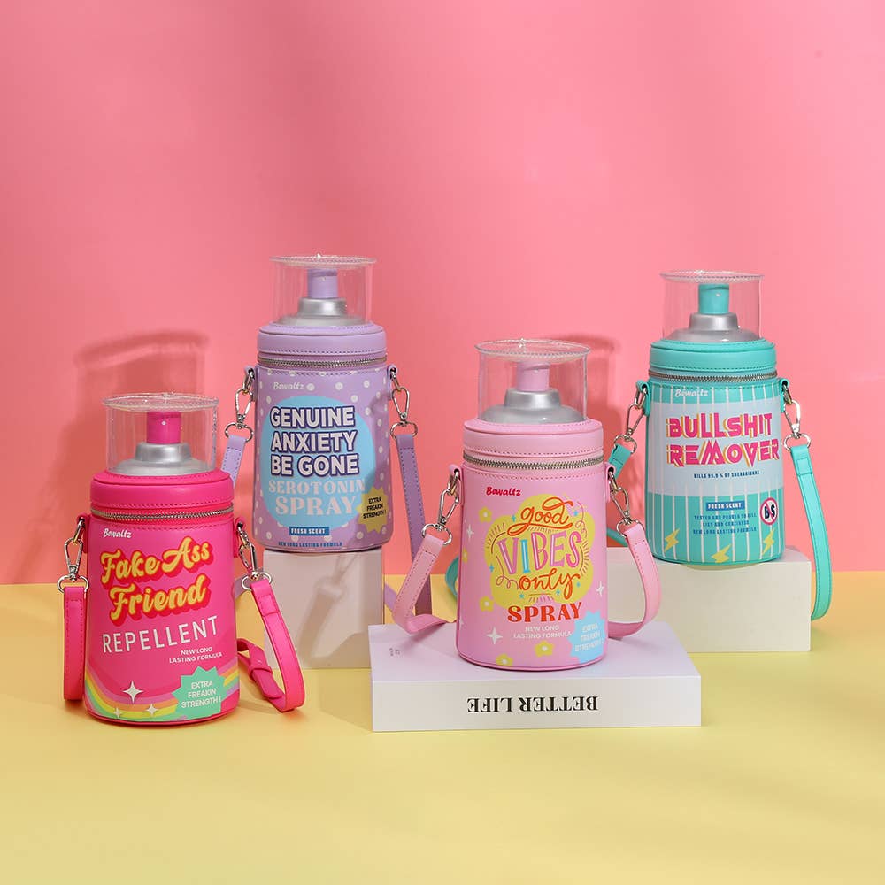 Bewaltz - Wholesale Crossbody Bag - Women's - Spray Bottle- Fake Ass Friend Repellent Handbag5