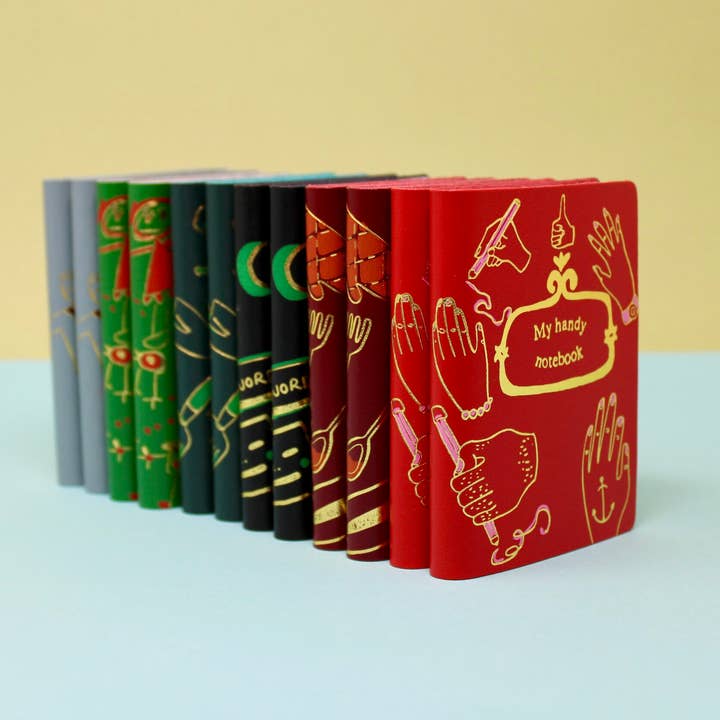 Ark Colour Design - Wholesale Journal/Diary - Illustrated Midi Leather Journal