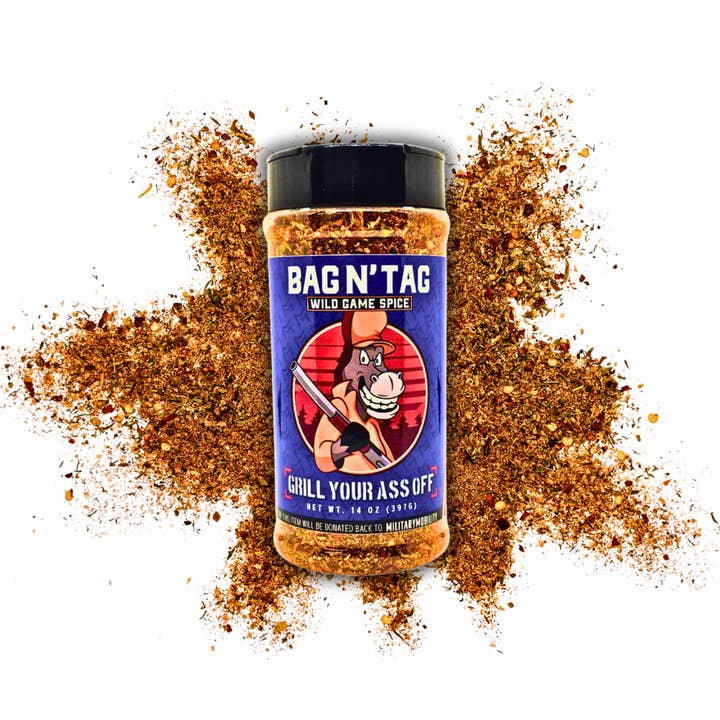 Bag N' Tag Wild Game Seasoning – Bold & Smoky Grill Blend and other Purchase Wholesale wild game. Free Returns & Net 60 Terms on Faire trending on Faire.