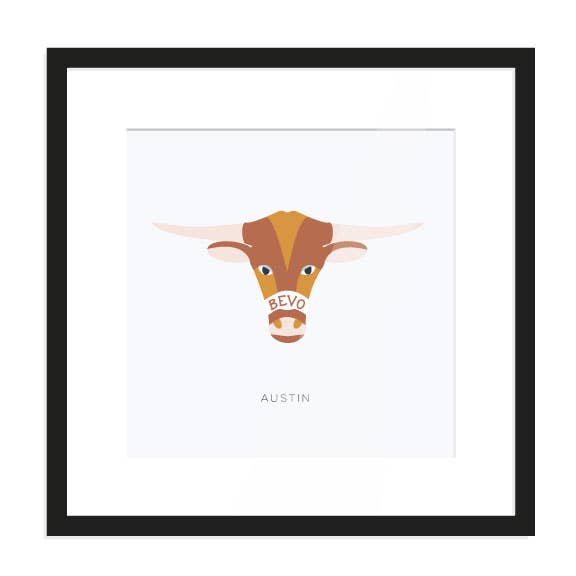 Imprimé Austin pour la vente par HMF + Design