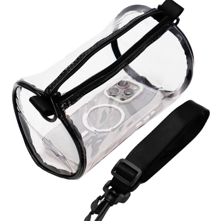 Cap Zone - Vente Sac à bandoulière – femme - Sac à bandoulière en PVC transparent3