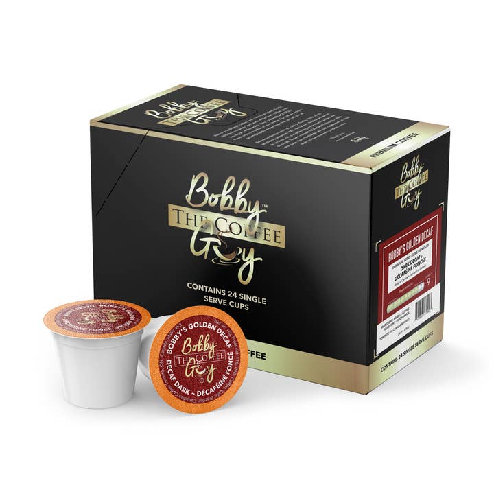 Bobby's Dark Decaf (Swiss Water) for wholesale by Bobbythecoffeeguy