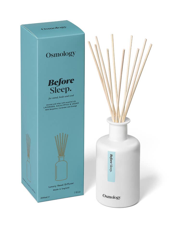 Before Sleep Reed Diffuser - Lavender Eucalyptus and Cedar for wholesale by Osmology