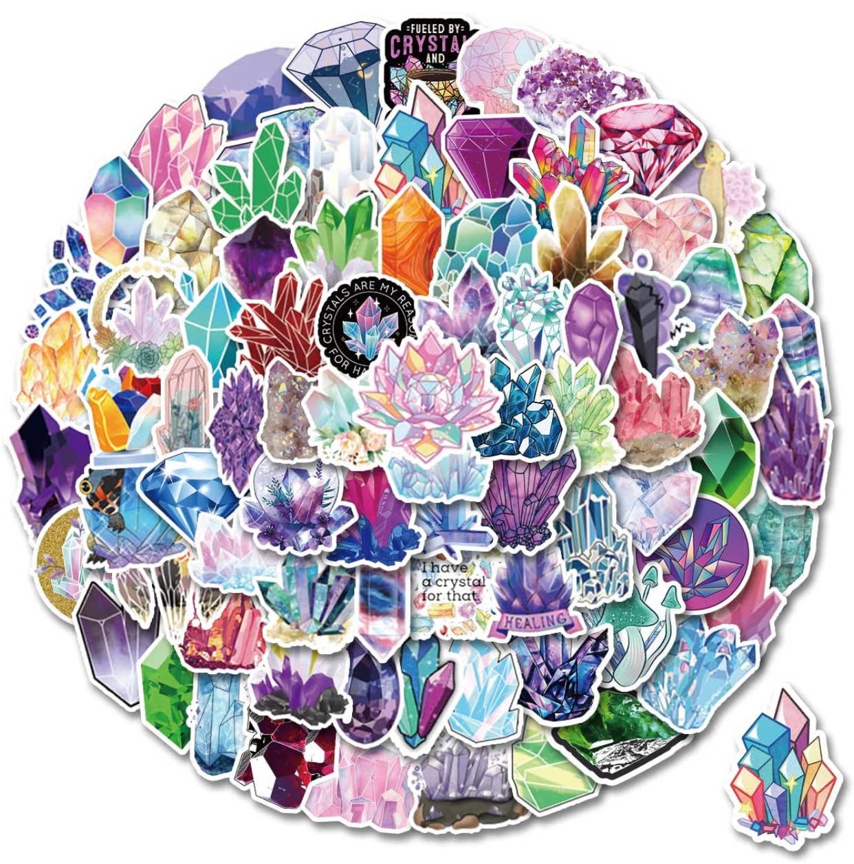 Moon River Designs - Wholesale Sticker - Crystal Vinyl Sticker1