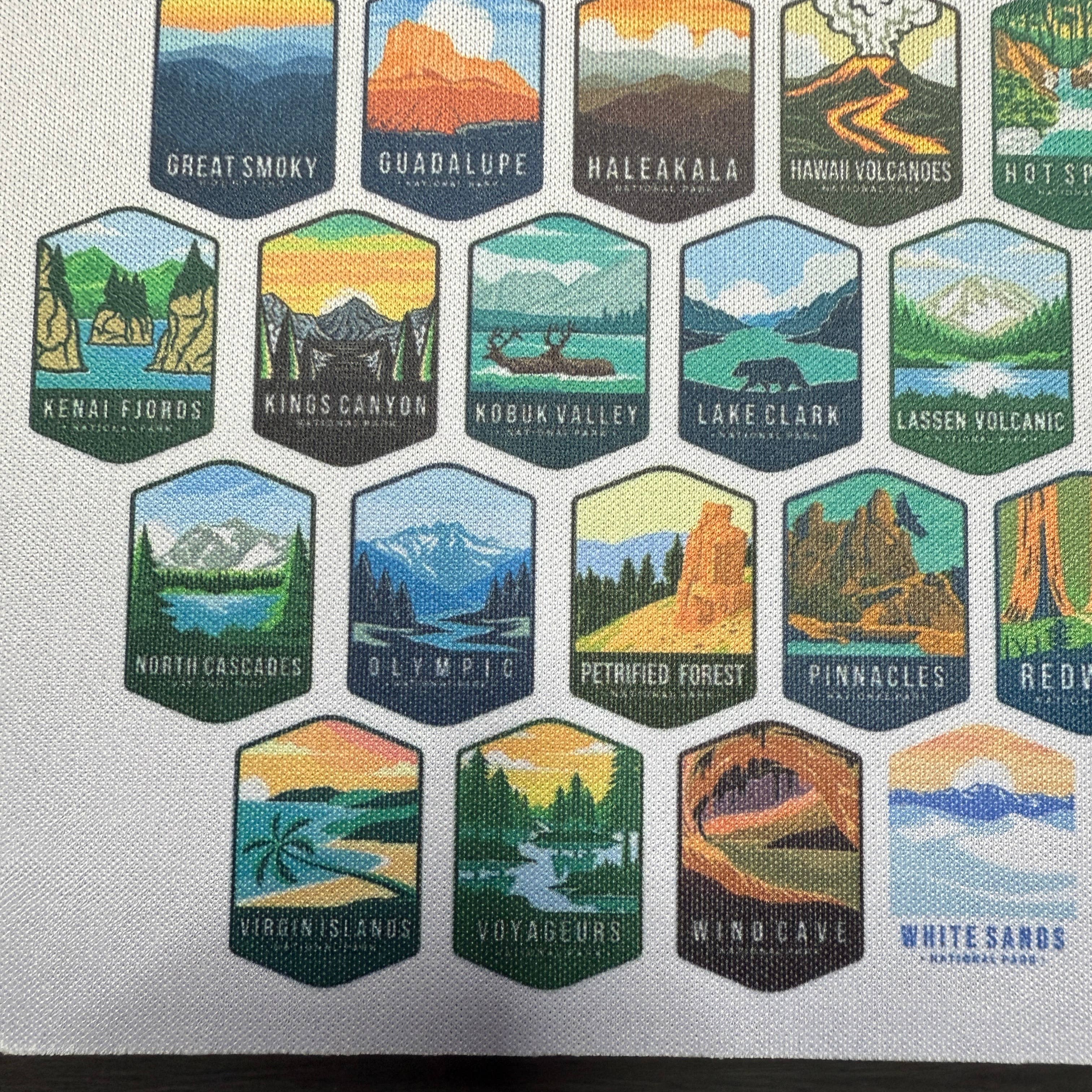 National Parks and Beyond - Wholesale Mousepad/Trackpad - All 63 National Parks Neoprene Mouse Pad3