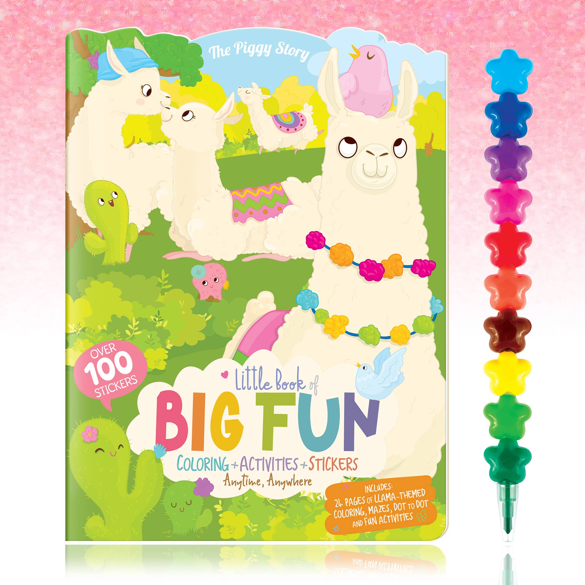 The Piggy Story - Wholesale Coloring & Activity Book - Kids & Baby - Llama Activity Gift Pack for Kids1