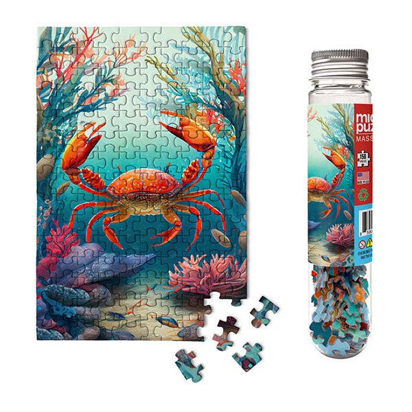 Crab - Marine Life Nautical gift souvenir ocean puzzle for wholesale by Micro Puzzles
