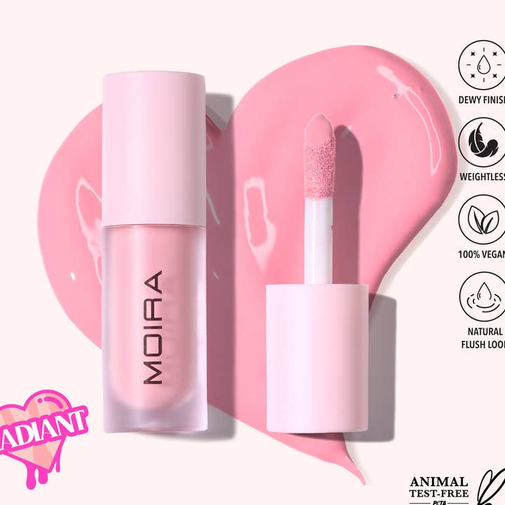 Love Steady Liquid Blush (018, Whole Heart) for wholesale by Moira Cosmetics