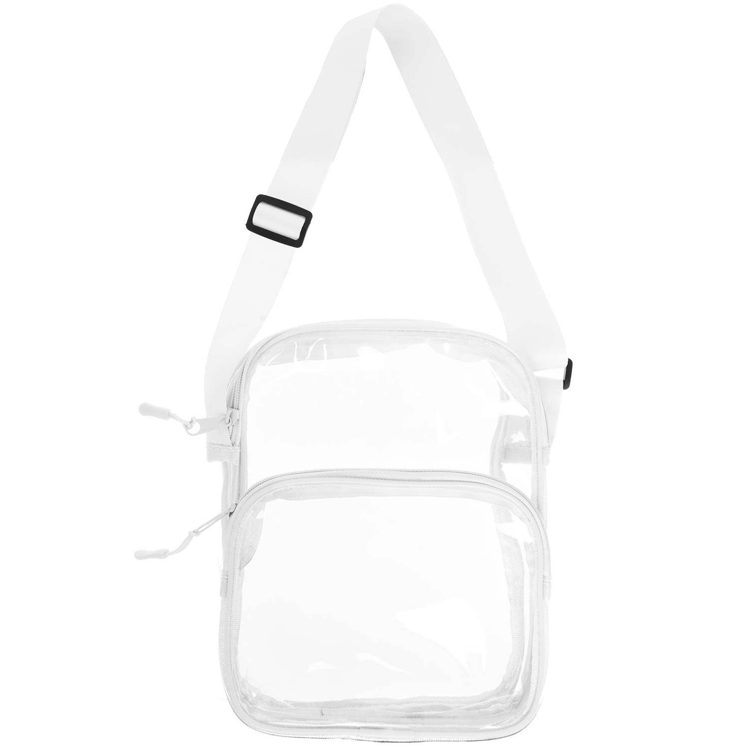 SP Sophia Collection - Wholesale Crossbody Bag - Women's - Clear Transparent Stadium Approved Crossbody Bag2