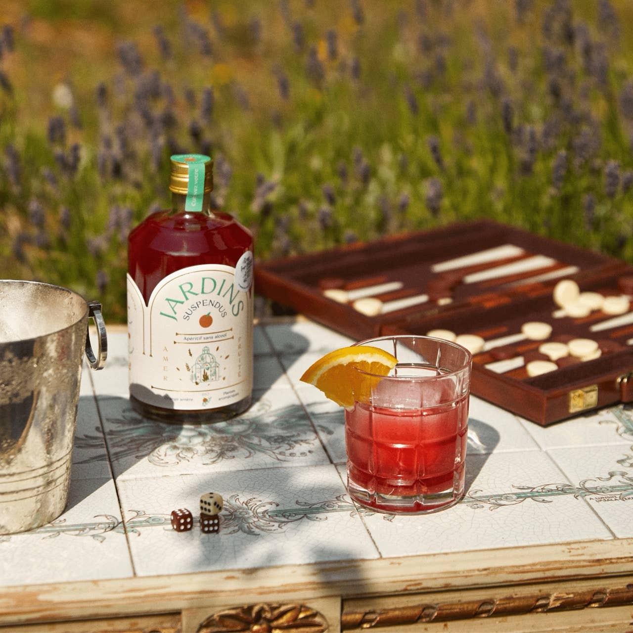 Jardins - Venta al por mayor Aperitivo/cóctel sin alcohol - Kit de aperitivos sin alcohol Jardins Suspendus y Fleuris2