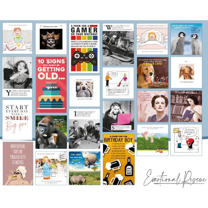 NFSP-99-PACK Post Office Greetings Card Offer for wholesale by EMOTIONAL RESCUE