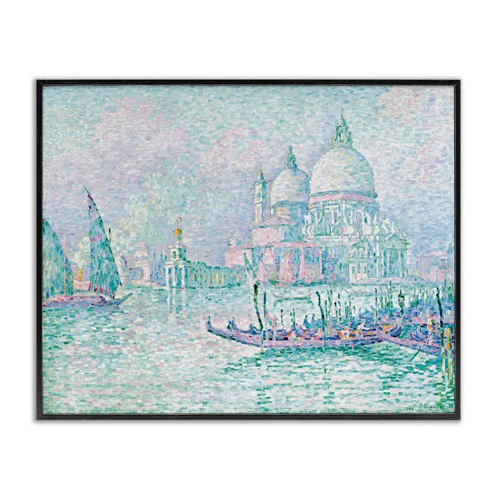 Classical Venice Signac Painting - Framed Wall Art for wholesale by Stupell Industries
