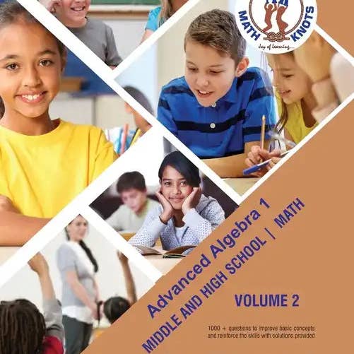 Books by splitShops - Wholesale Book - Kids - Advanced Algebra 1 vol 1 - Paperback