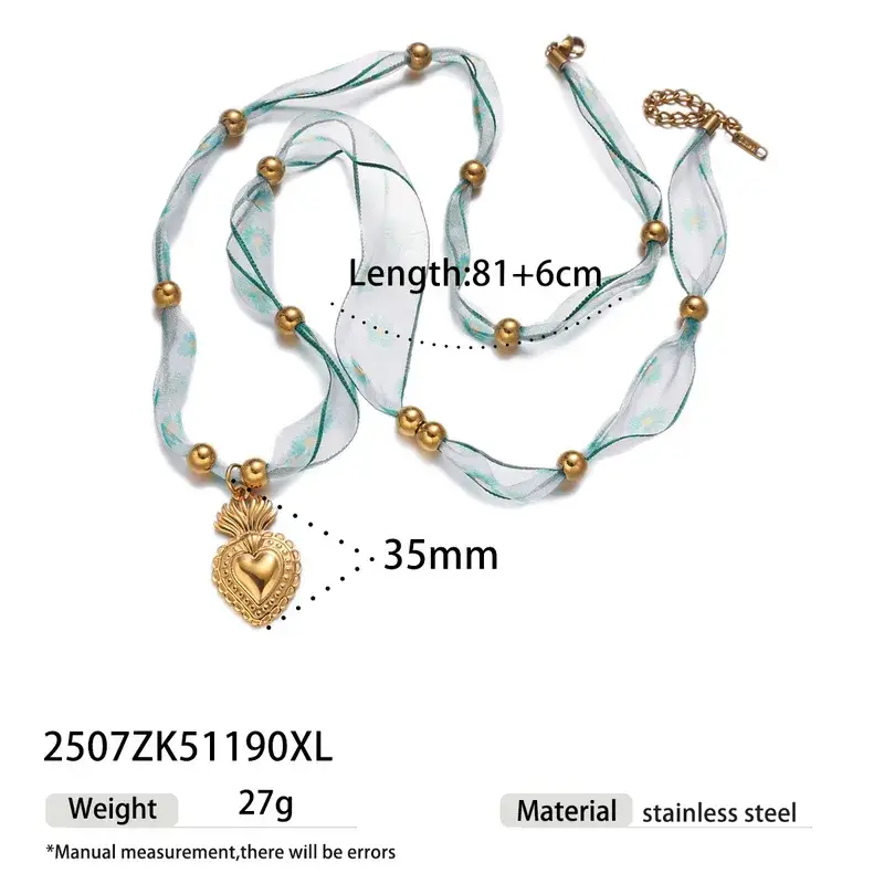 Sweet Cherry Sky - Wholesale Pendant/Charm Necklace - Bandana Necklace with Charm Pendants Jewelry11