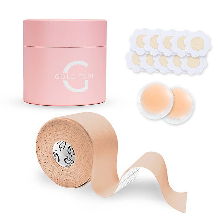 ACUS MED – wholesale Tejp – Brösttejp | Bh-inlägg | beige (5cm x 5m)0