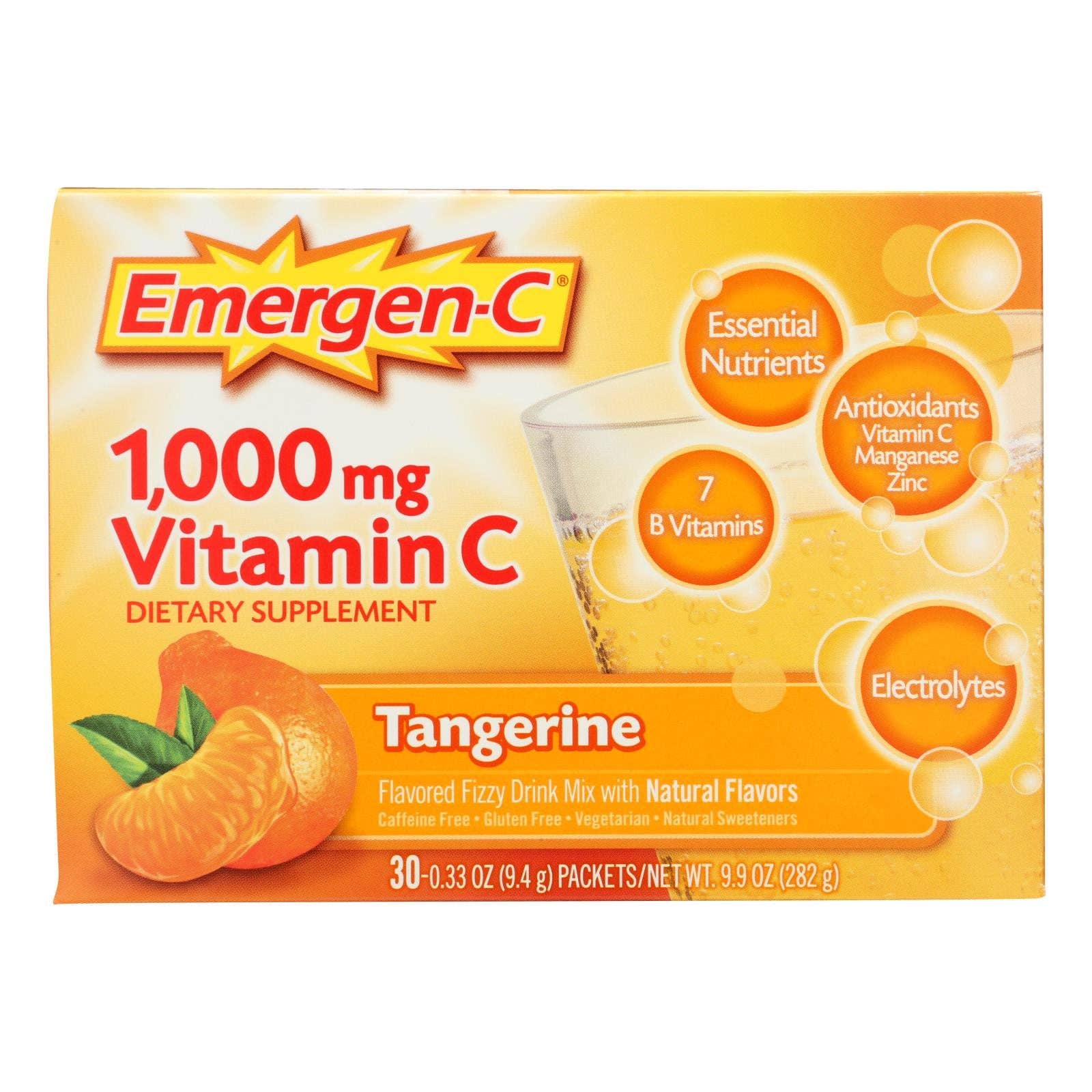 Ware Spark - Wholesale Oral Supplement/Vitamin - Emergen-c - Emergen-c Tangerine - Case Of 3-30 Count0