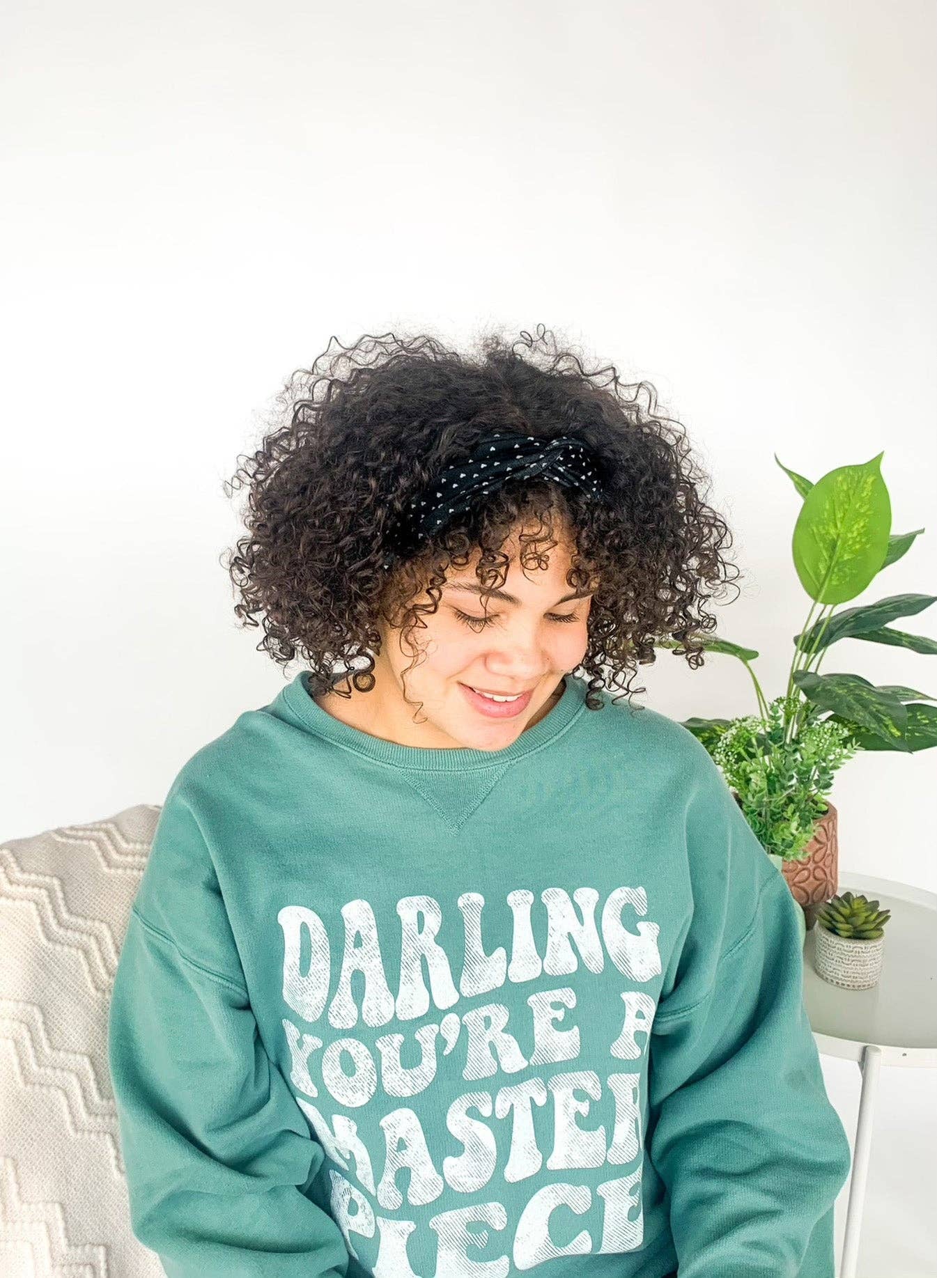 Lilac Market Headbands - Wholesale Fashion Headband - Women's - Fallin' For You on Black0