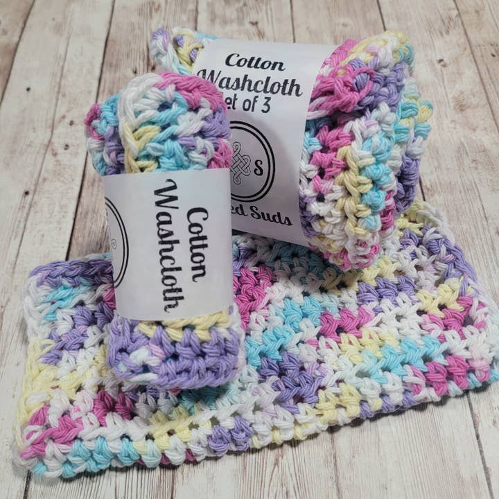 Paño de Algodón en Tonos Pastel Ombre para venta al por mayor de Kilted Suds