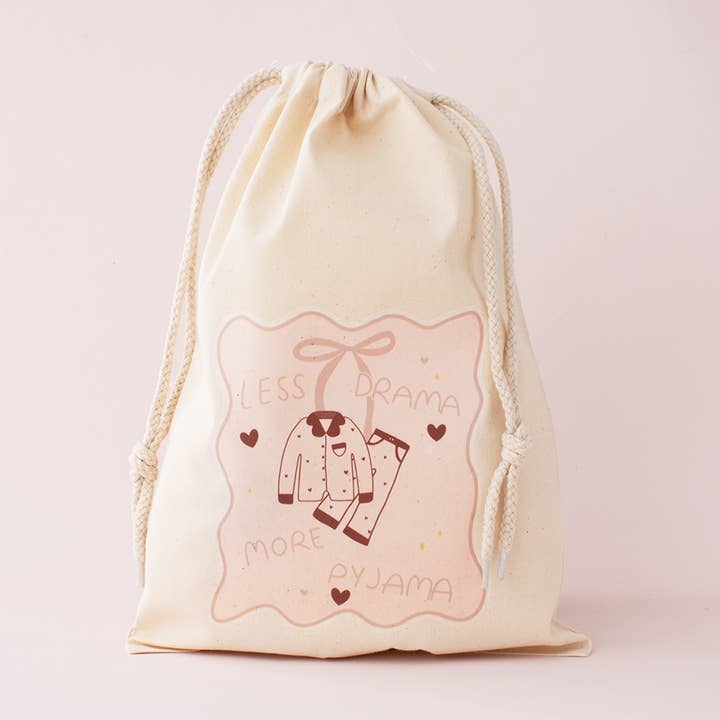 Moins de drame, plus de pyjama trousse de toilette pour la vente par TreatBox