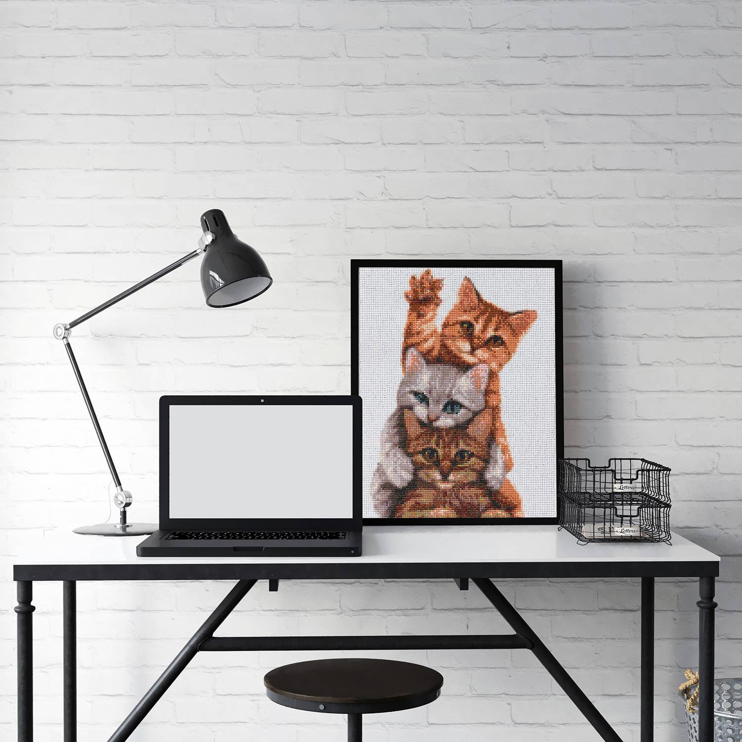  Multi Kitten Ambush Diamond Painting Kit for wholesale on Faire1