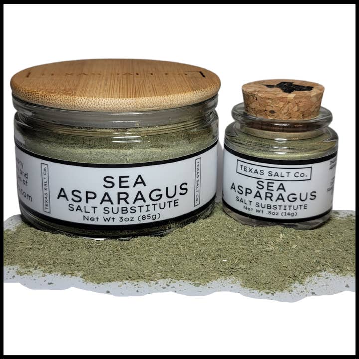 Sea Asparagus (Salt Substitute) for wholesale by Texas Salt Co