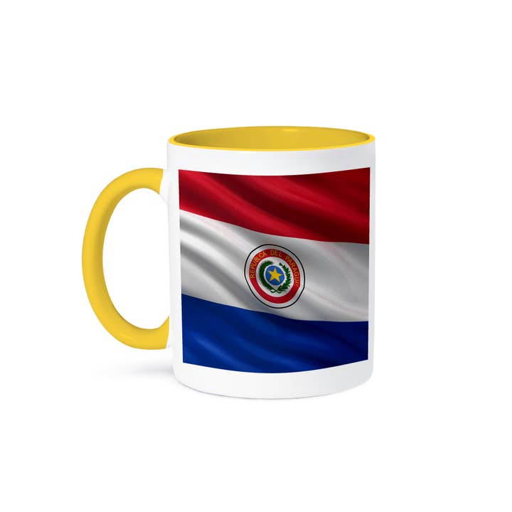 3dRose - Wholesale Coffee Mug - 3dRose, Flag of Paraguay waving in the wind, Mug