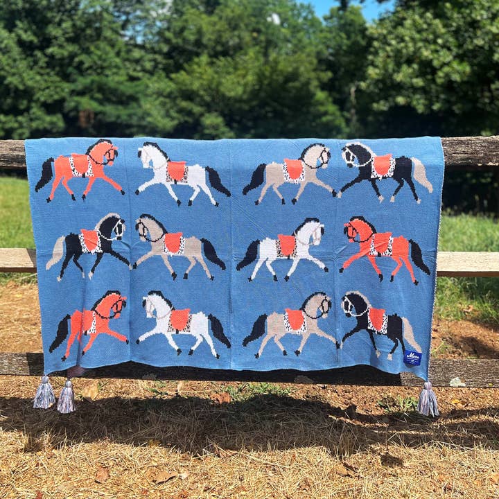 Mare Modern Goods - Wholesale Throw blanket - Fancy Horses Blanket 1