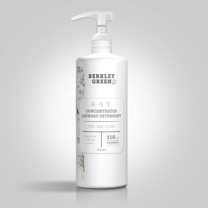 Eco 10x Laundry Detergent, Free & Clear for wholesale by Berkley Green