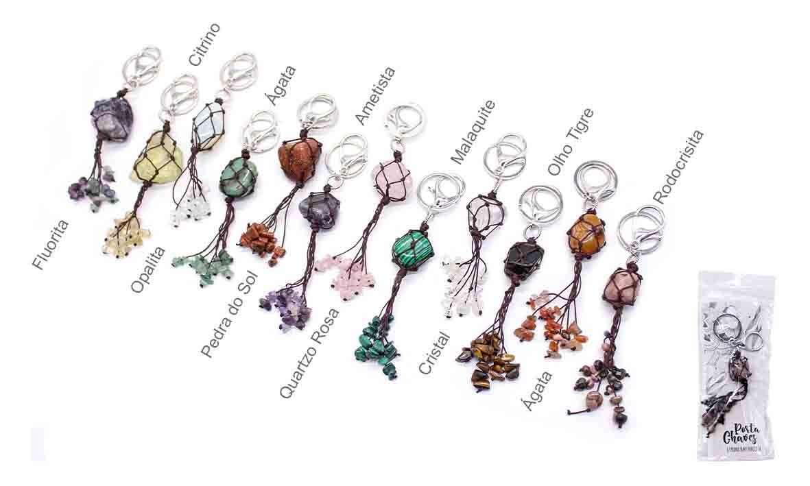 Esoterica Arte - Vente Pierre et cristal de spiritualité - Clés en pierre naturelle semi-précieuse P. (12 unités)0