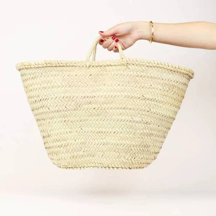 King Of Handmade – Saco de praia por atacado – Saco de Palha Personalizado - Escolha a Cor & Adicione o Seu Nome