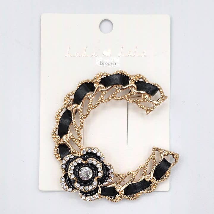 anbfashion - Wholesale Brooch - Flower C Brooch