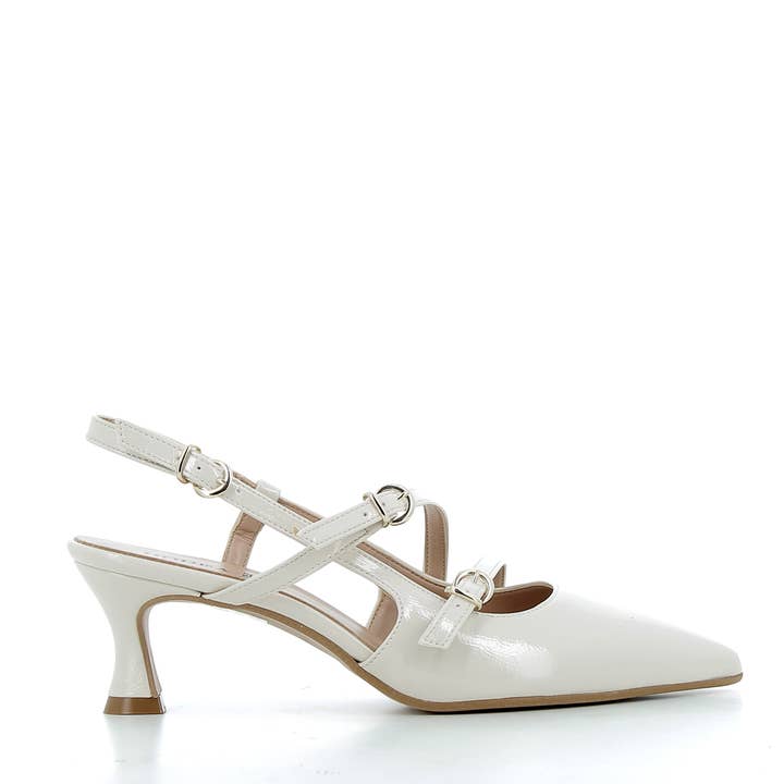 Hodea Slingback Giada Creme por atacado de HODEA
